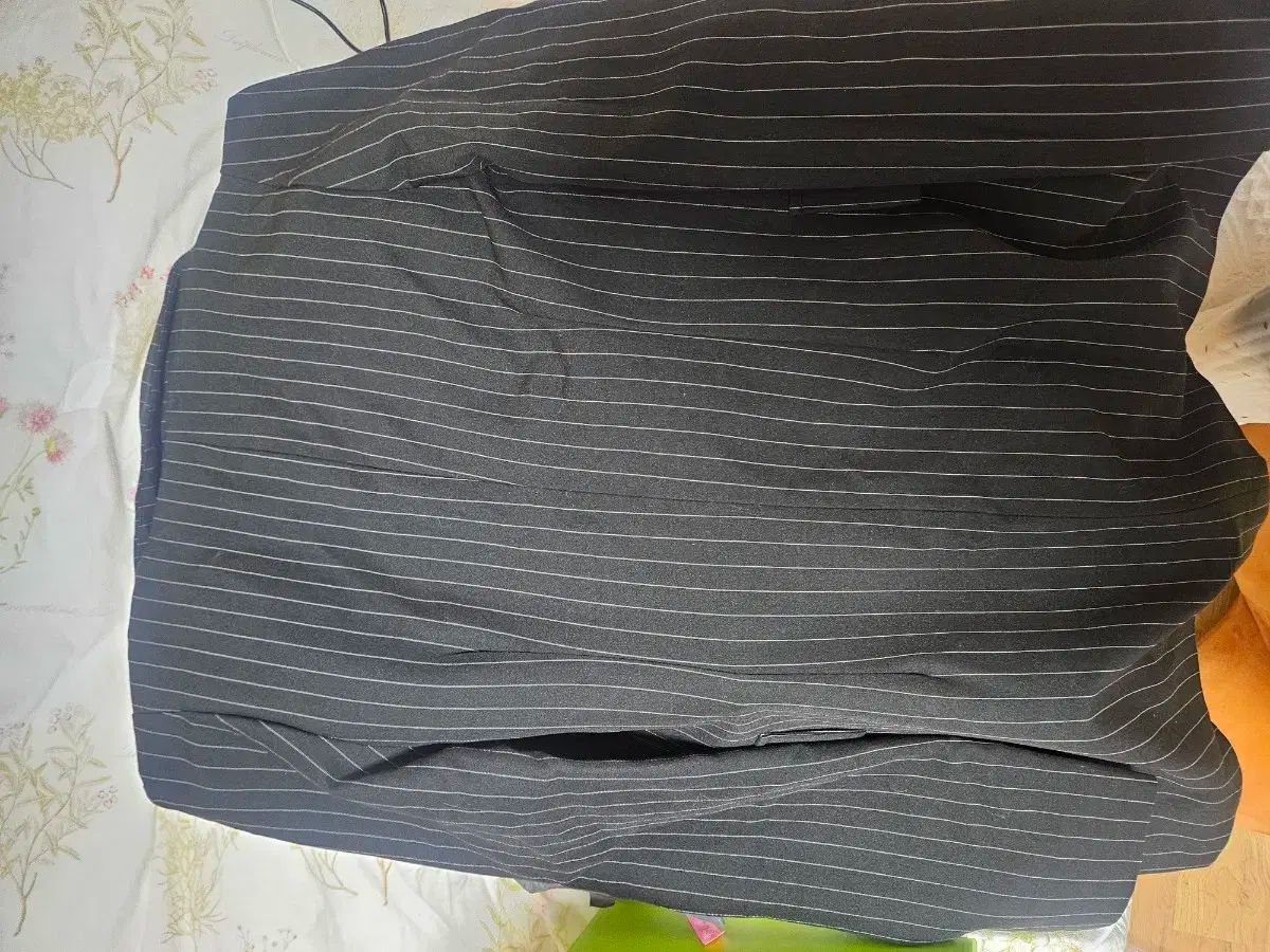  BN from ストライプ ジャケット ONE PIECE 長袖 七分袖 ミニワンピース