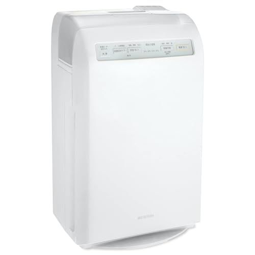 アイリスオーヤマ 空気清浄機 加湿機能付き 10畳 加湿空気清浄機 加湿器 スチーム式 加熱式 加湿量 300 ml 消臭 除菌 脱臭 ホコリ 花粉 集じん PM 2 5 ペット 静音 省エネ 軽量 タバコ アレルギー対策 コンパクト HXF C 25 W ホワp