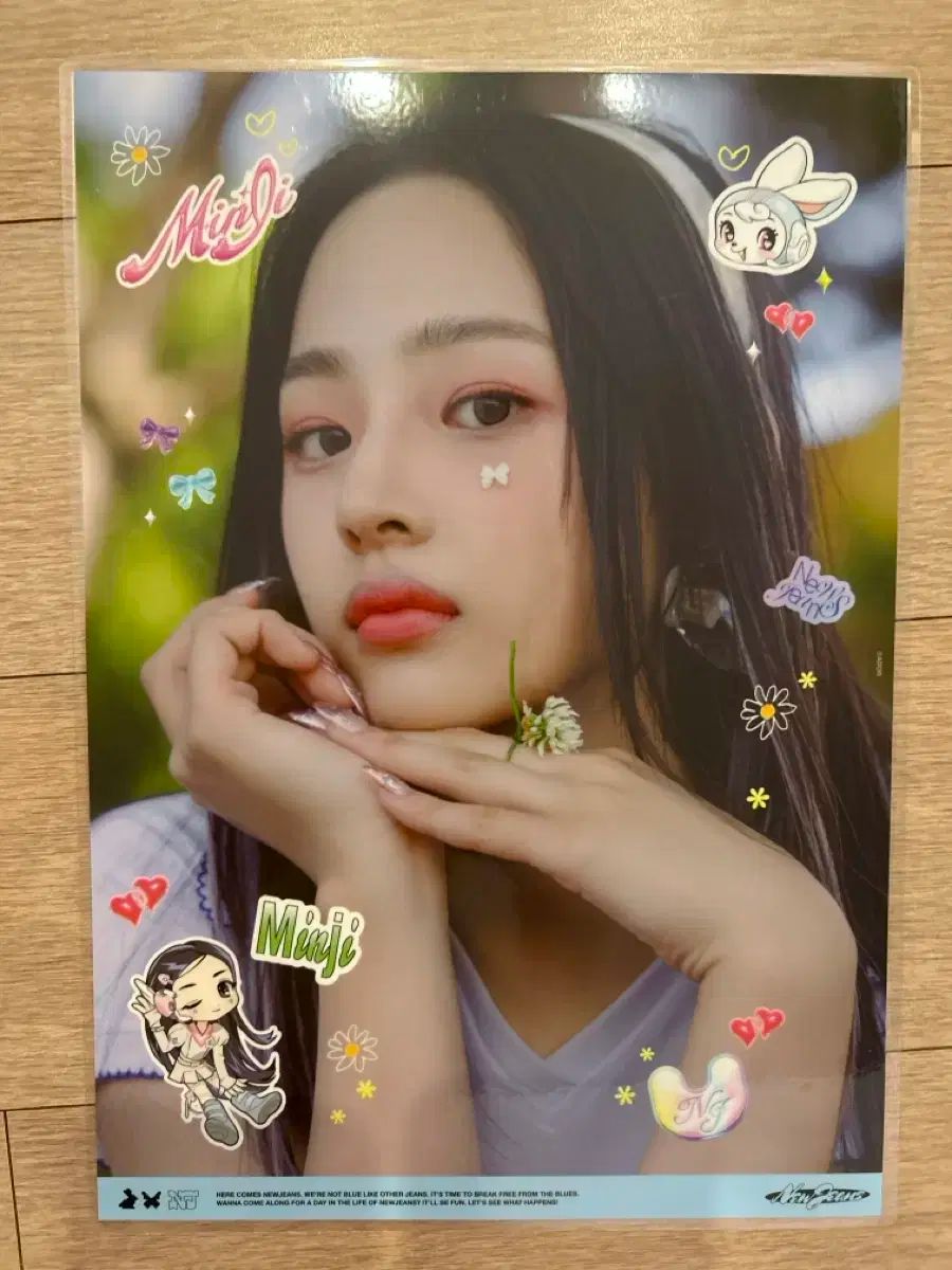 NewJeans OMG ポスター ミンジver. NewJeans OMG ミンジ ポスター - Minji Korea : Poster Newjeans