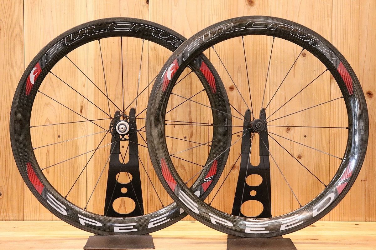 フルクラム FULCRUM スピード SPEED 55 T AC 3 カーボン チューブラー ホイールセット シマノ 11 S 12
