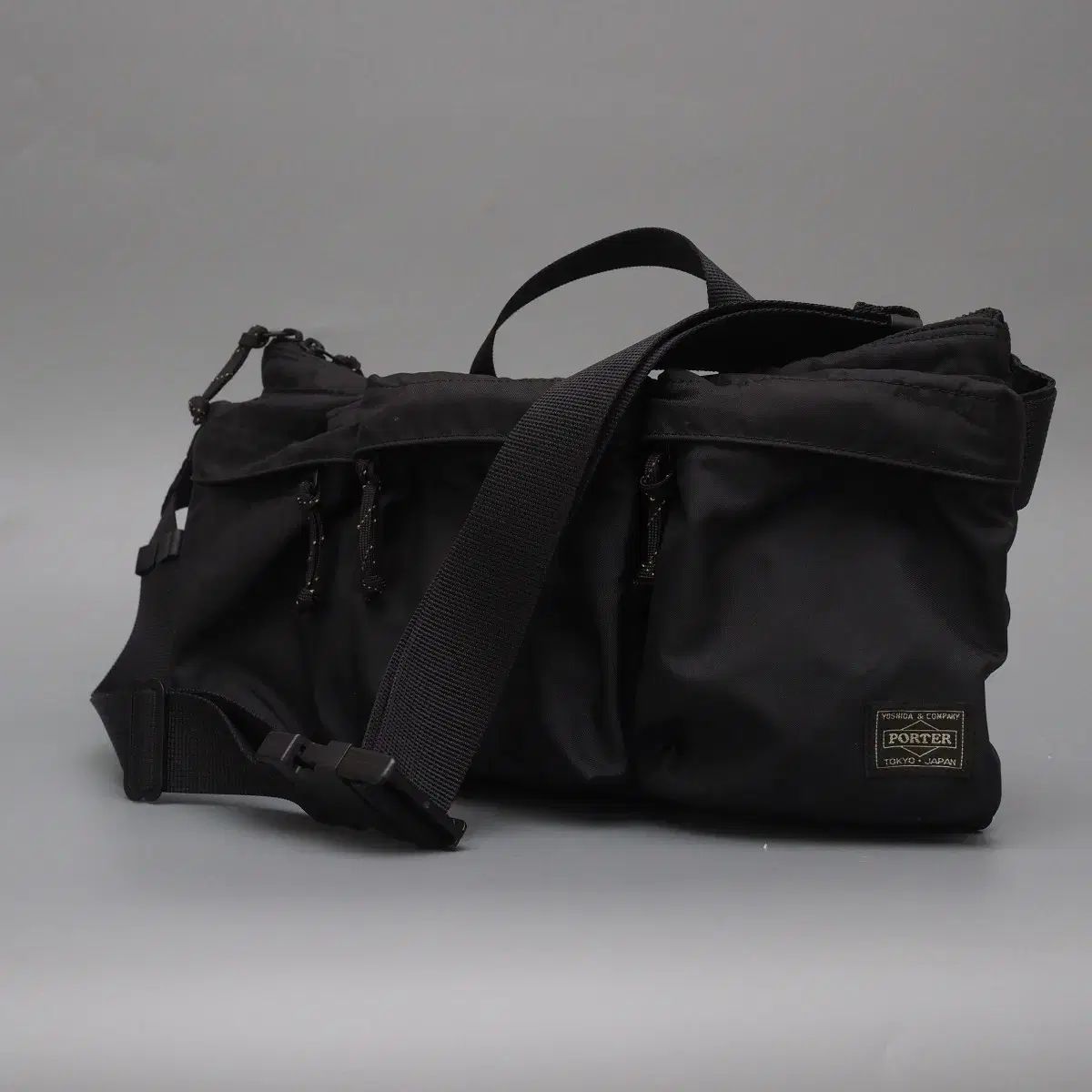 Porter フォース ウェストバッグ ブラック 855-05460