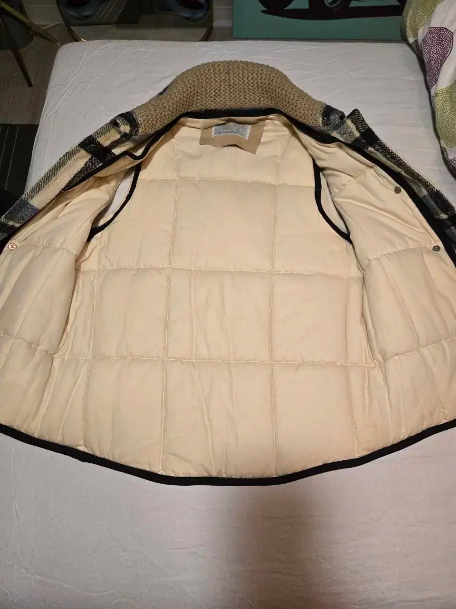 Kolor チェック ダウンベスト ベスト 2つ s サイズ