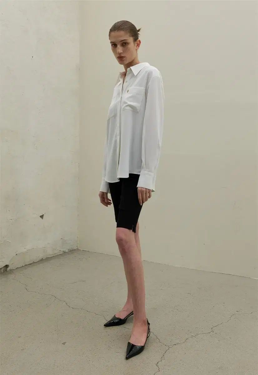 アトリエナイン シアー ブラウス シャツ ブラウス