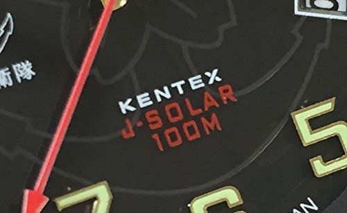 ケンテックス 腕時計 JSDF ソーラー 海上自衛隊モデル ミリタリー S 715 M 03 ブラック