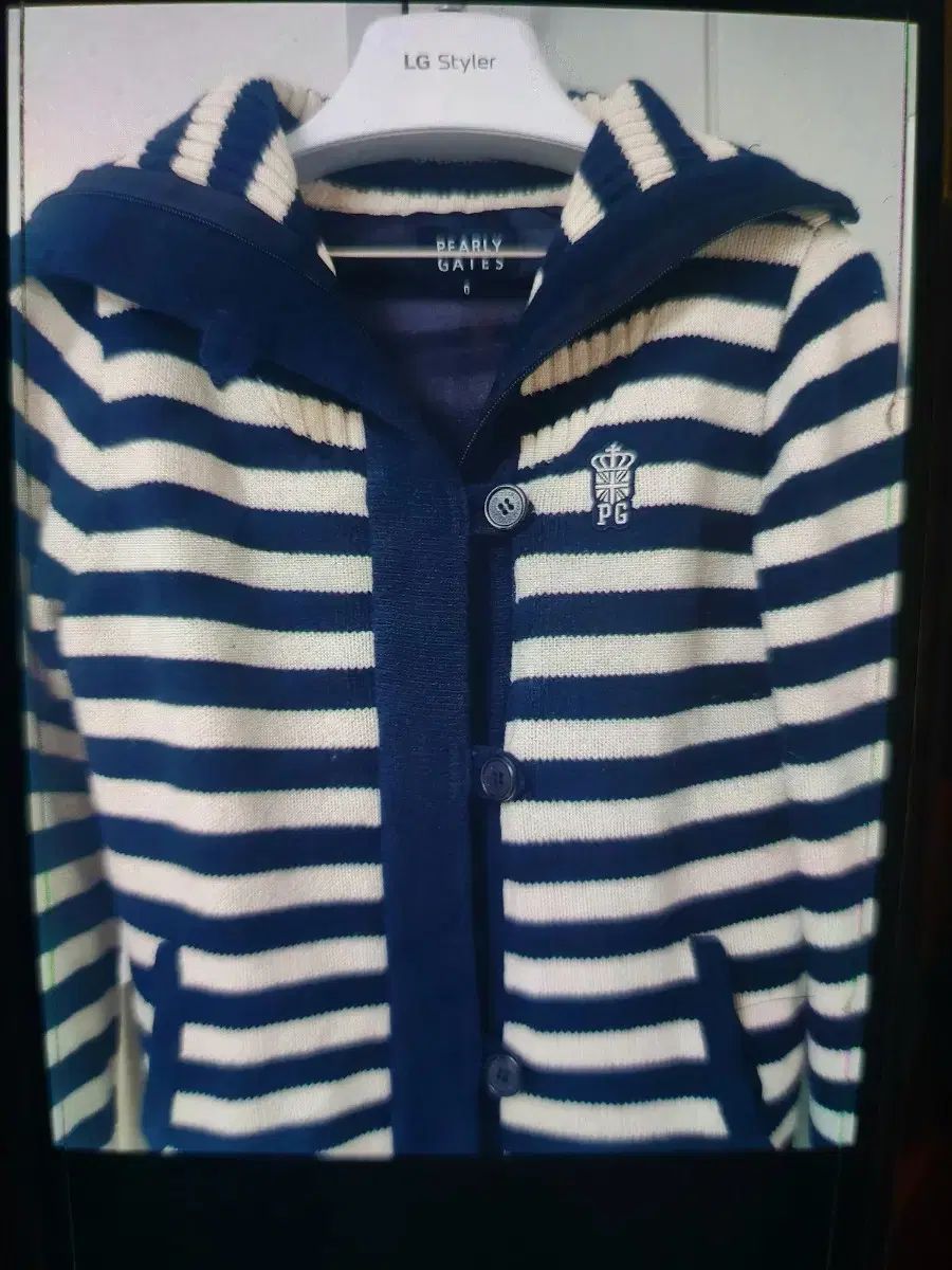 パーリーゲイツ ジップアップ ニット