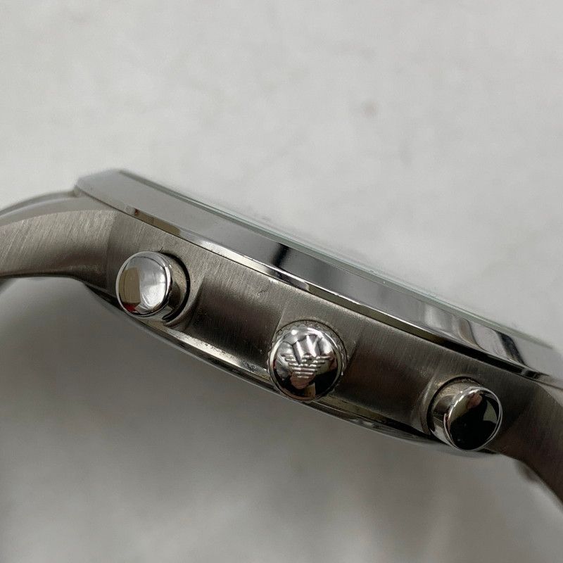  品 Emporio Armani エンポリオ アルマーニ AR 2448 クロノグラフ ブルー文字盤 腕時計 197 251116 as 12 izu その他 時計