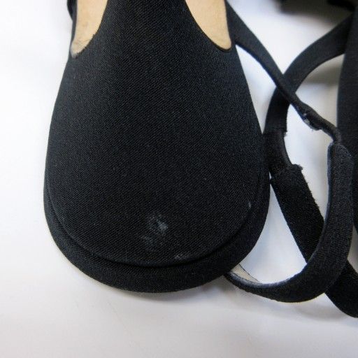 マノロブラニク MANOLO BLAHNIK ミュール レース 刺繍 バック