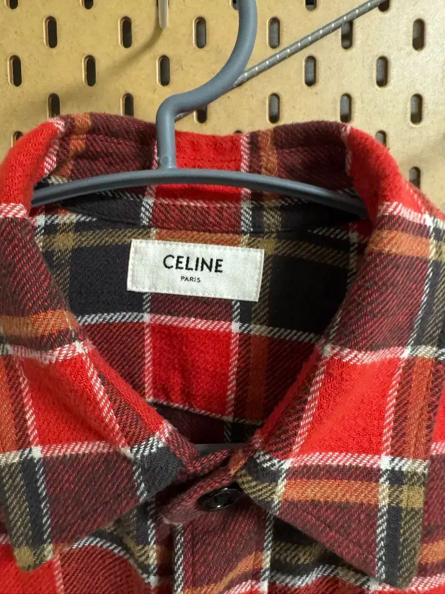 Celine セリーヌ チェックシャツ