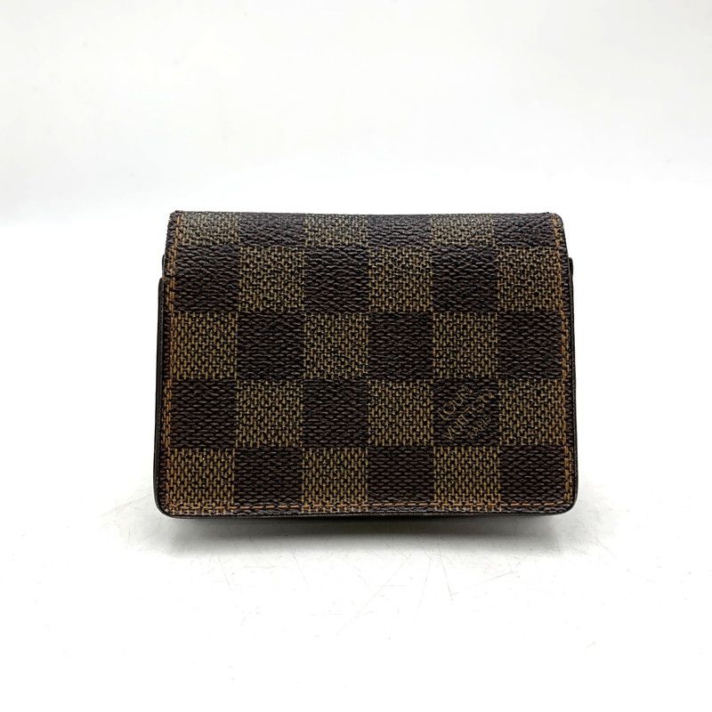 品 LOUIS VUITTON ルイ ヴィトン N62920 ダミエ アンヴェロップ カルト ドゥ ヴィジット 名刺入れ カードケース 179-251116-as-16-izu
