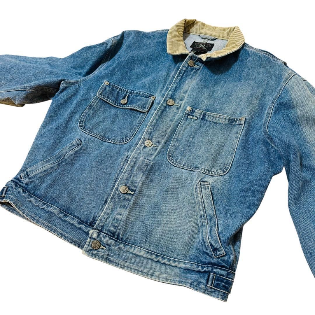 90s 希少 三ツ星 RRL ダブルアールエル ラルフローレン デニム
