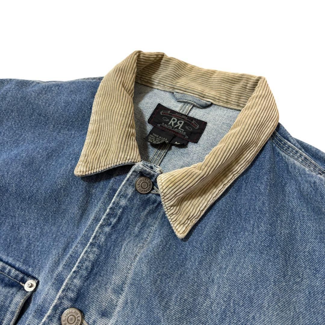 90s 希少 三ツ星 RRL ダブルアールエル ラルフローレン デニム