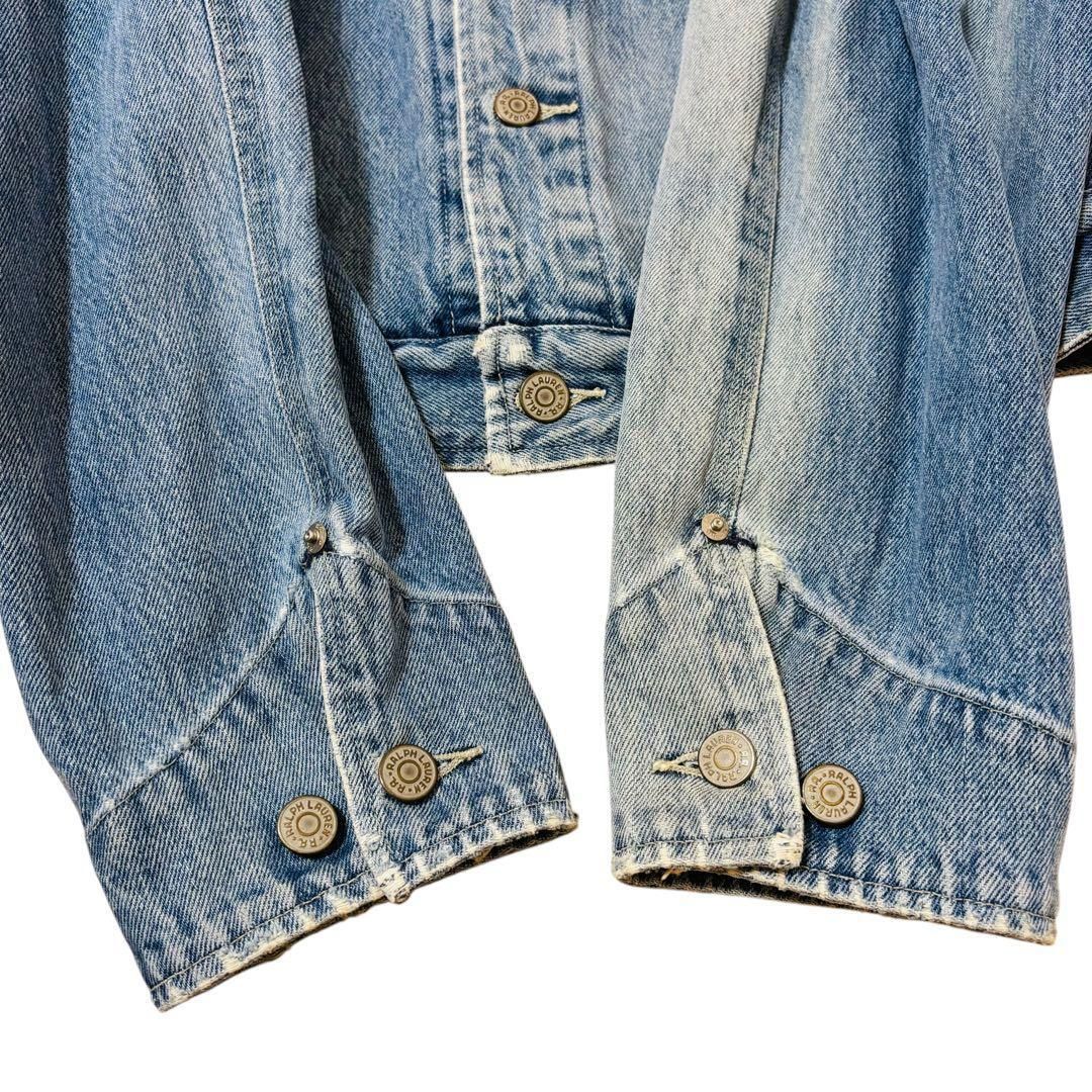 90s 希少 三ツ星 RRL ダブルアールエル ラルフローレン デニム