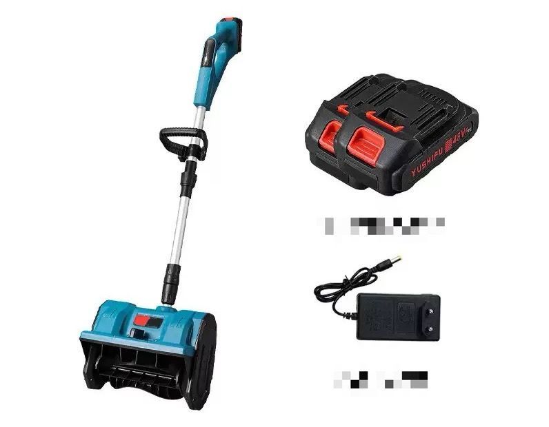 大好評 電動除雪機 21V 4.0Ah 除雪幅28cm 高さ16cm 家庭用充電式スノーショベル コードレス電動除雪スコップ ブラシレス強力除雪機 バッテリー残量表示付き
