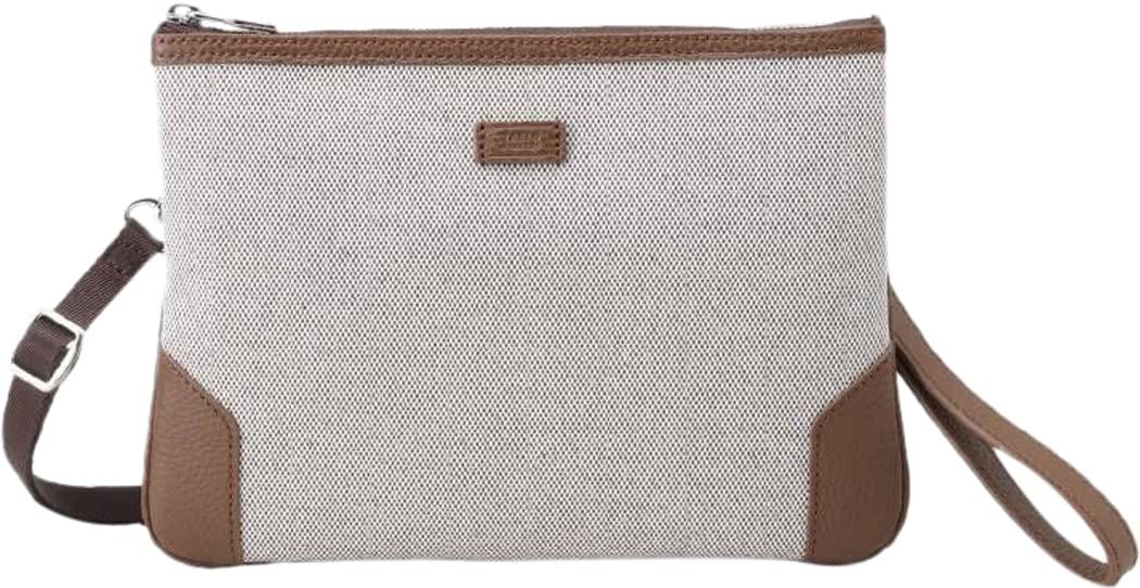 タケオキクチ ショルダーバッグ 生地レザーコンビ クラッチショルダー 07006360 メンズ オフホワイト 503 00 オフホワイト 503 00