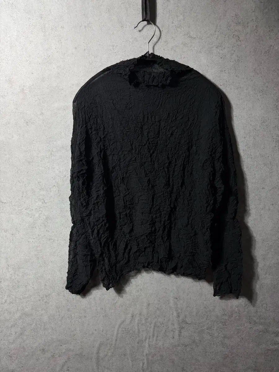 90S イッセイミヤケ パーマネント シャーリング加工 ハイネック