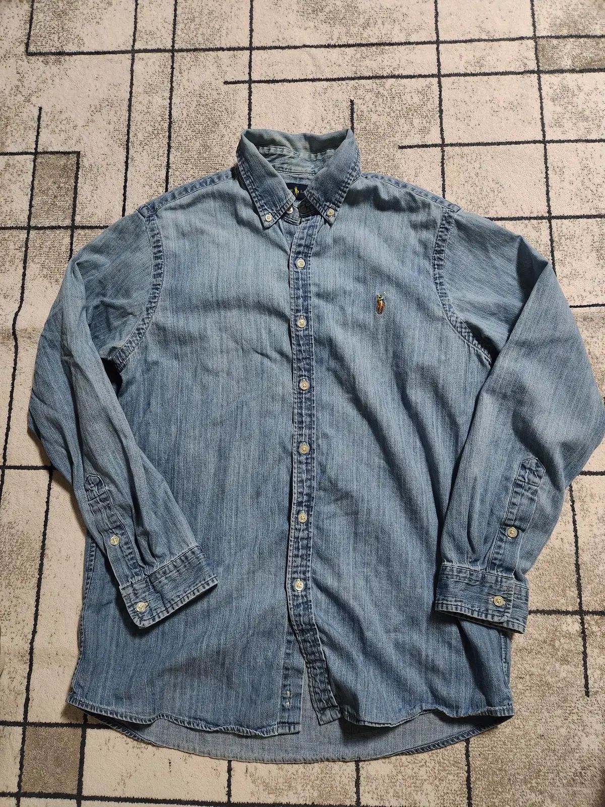 ポロ ラルフローレン デニム マルチポニー シャツ