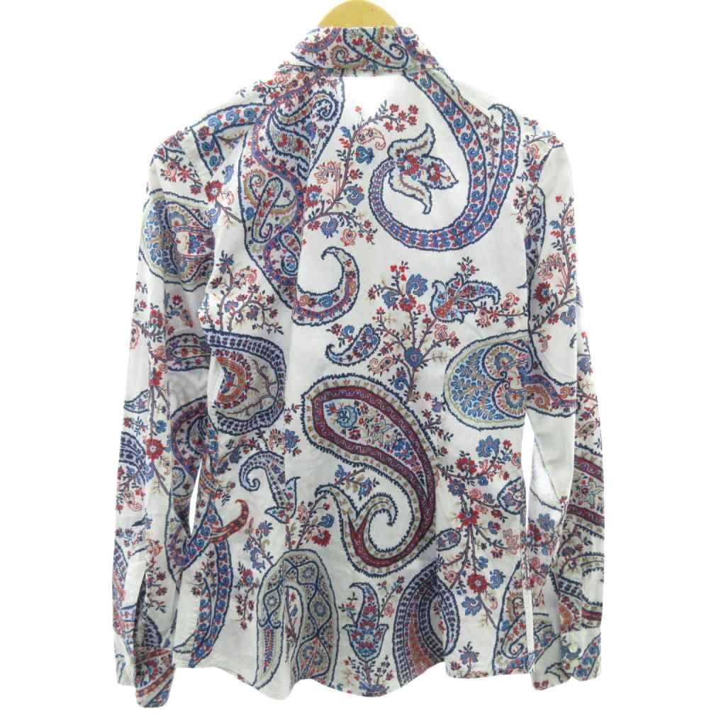 エトロ ETRO ペイズリー柄 シャツ ブラウス マルチ 38 約M