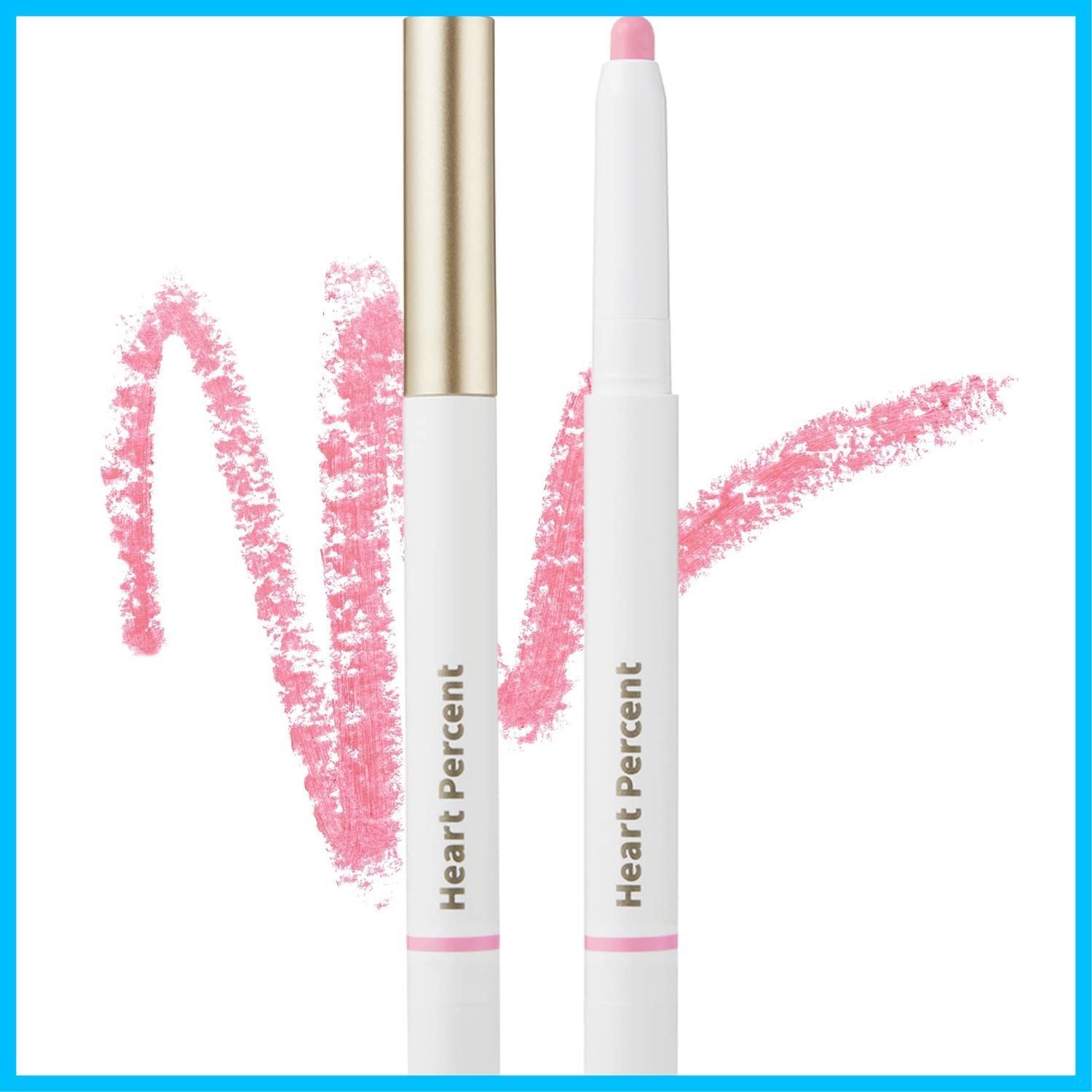 商品 On Dote Mood Lip ドットオンムードリップペンシル Pencil リップライナー リップベース シェディング チーク Percent マルチ4 in 1リップペンシル 口角ライナー ハートパーセント Heart 04 ストロベリーミル