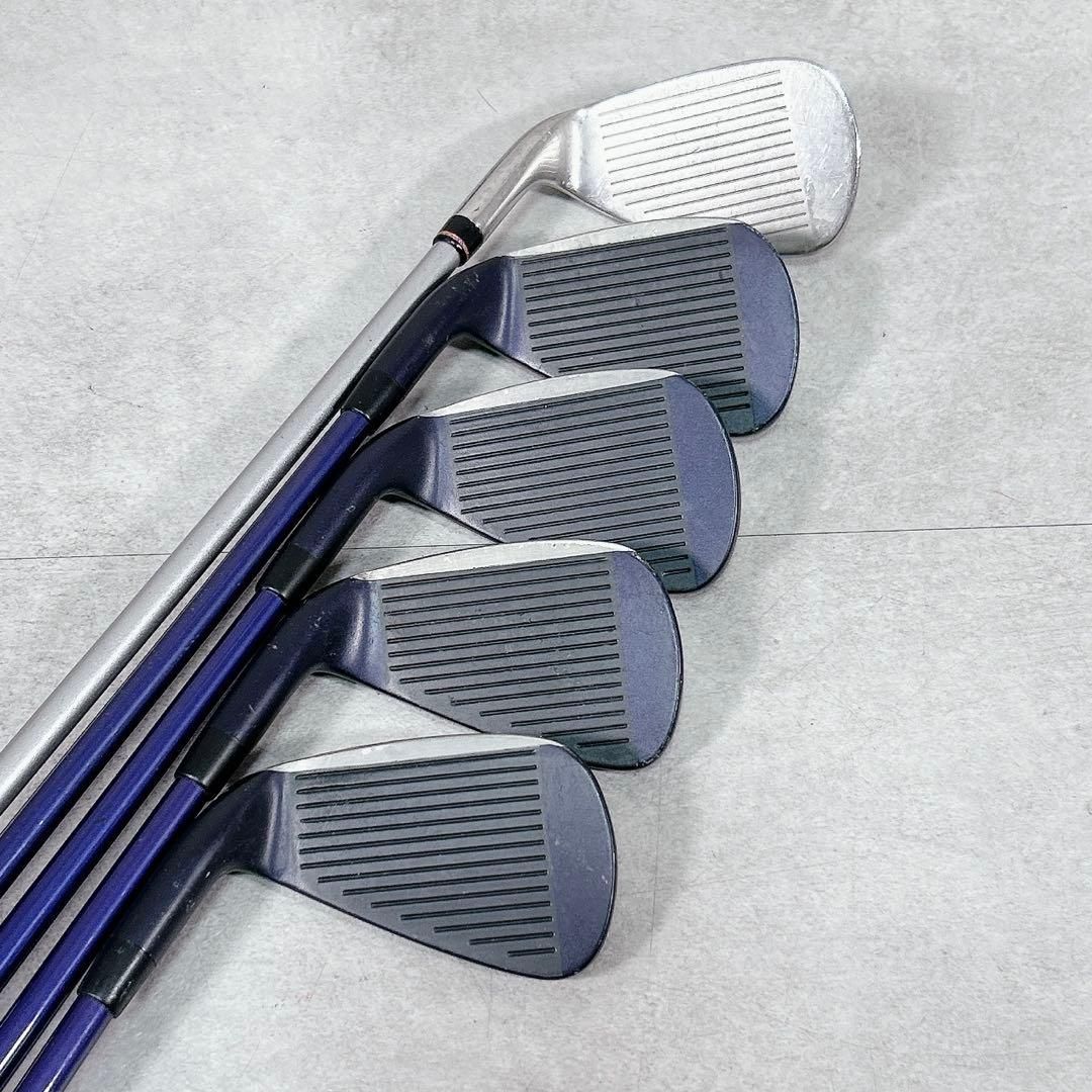 V289 YONEX 他 レディース ゴルフ クラブセット 9点 ピンク 初心者