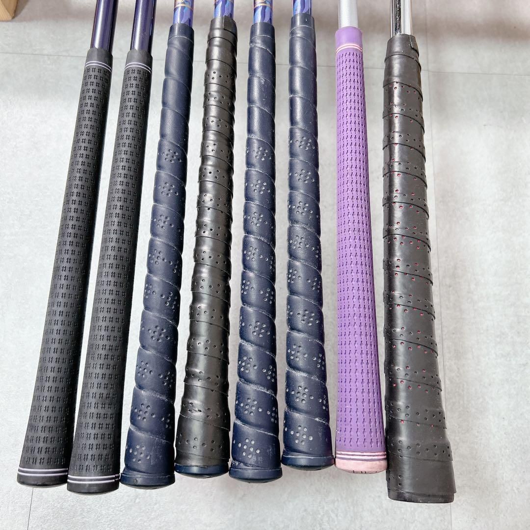 V289 YONEX 他 レディース ゴルフ クラブセット 9点 ピンク 初心者