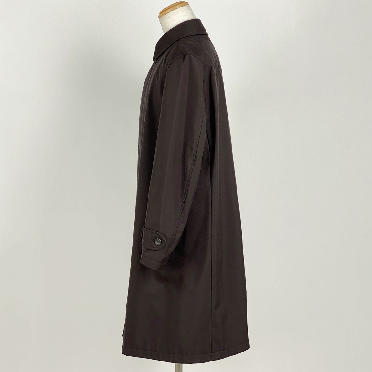 バーバリーブラックレーベル BURBERRY BLACK LABEL ステン コート 裏チェック アウター ステン コート ポリエステル ブラウン メンズ