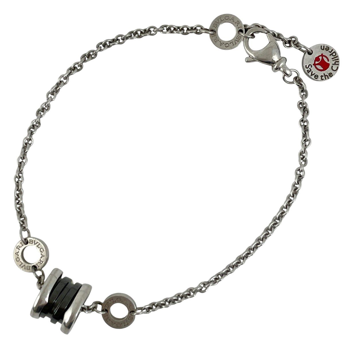 ブルガリ BVLGARI ビー ゼロワン ブレスレット セーブ ザ チルドレン ブレスレット シルバー925 シルバー レディース