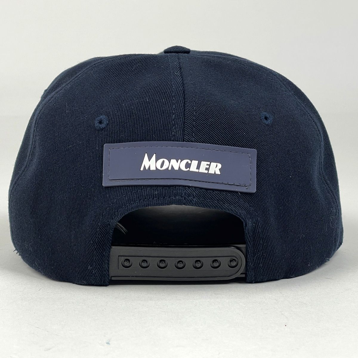 モンクレール MONCLER ベレット キャップ BERRETTO ベースボールキャップ 帽子 綿 ネイビー レディース