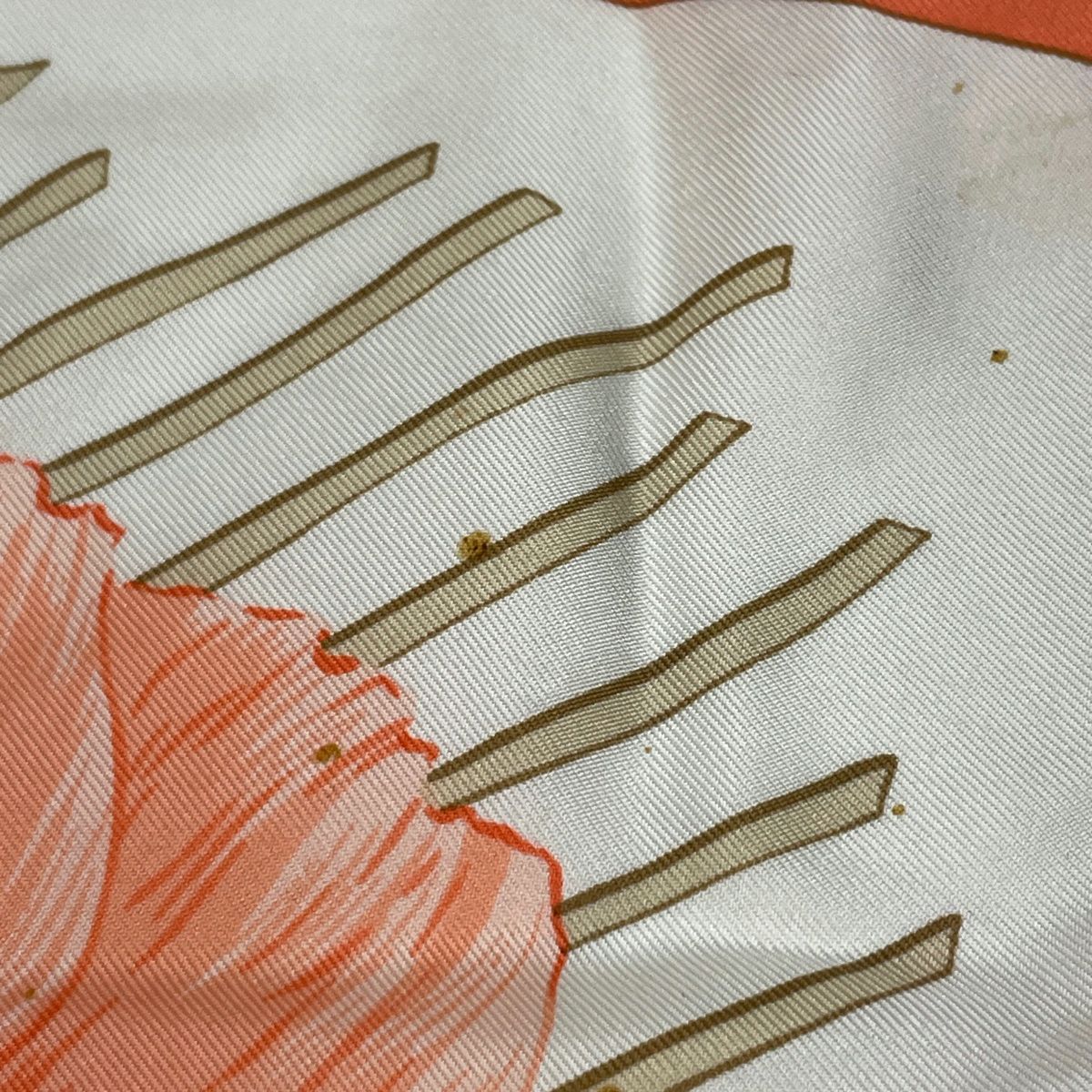 エルメス HERMES カレ90 Les Pivoines 芍薬 牡丹 花柄 フラワー柄