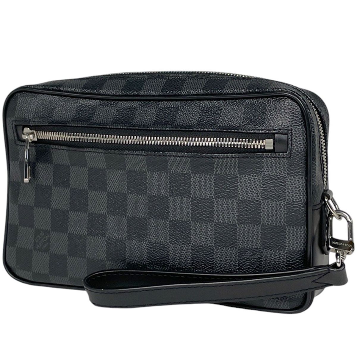 ルイ ヴィトン Louis Vuitton ポシェット カサイ クラッチバッグ セカンドバッグ ダミエグラフィット ノワール ブラック N41664 メンズ