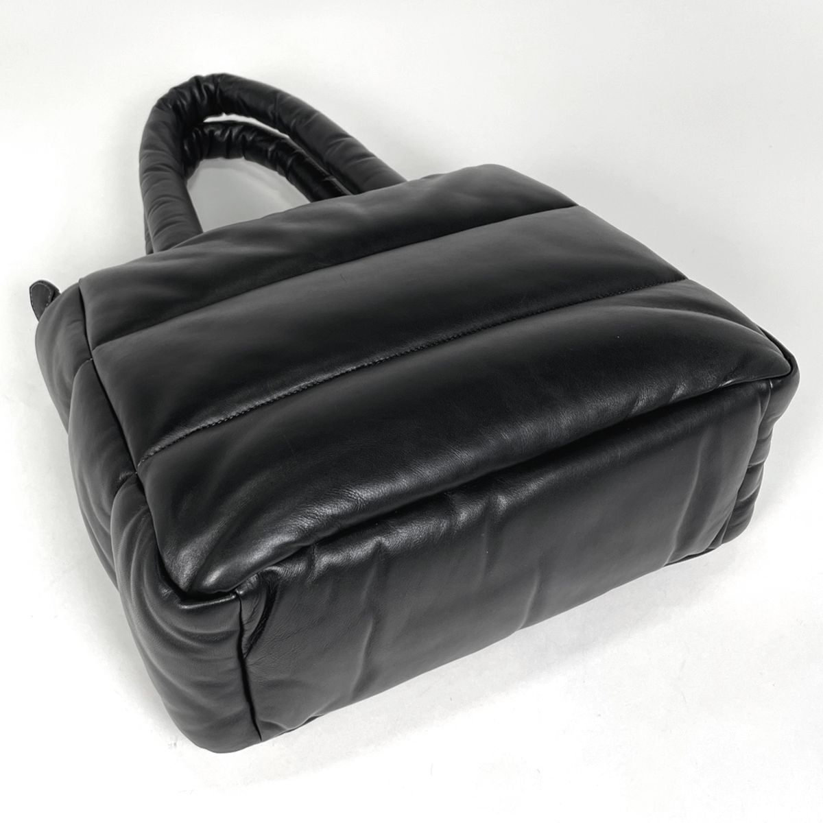 コーチ COACH ピロートートバッグ ハンドバッグ トートバッグ レザー ブラック CE722 レディース