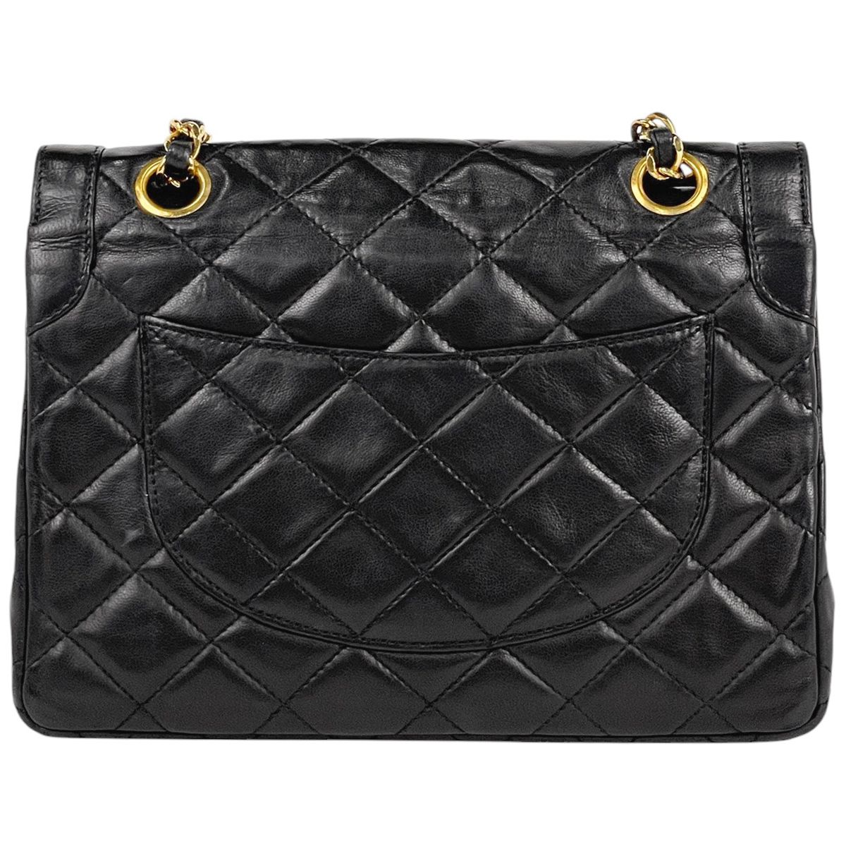 シャネル CHANEL パリ限定 マトラッセ Wフラップ チェーン ショルダー 