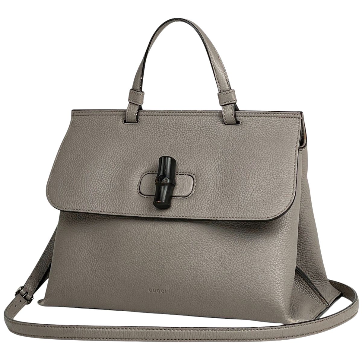 グッチ GUCCI バンブー デイリー ハンドバッグ 2WAY ショルダーバッグ 