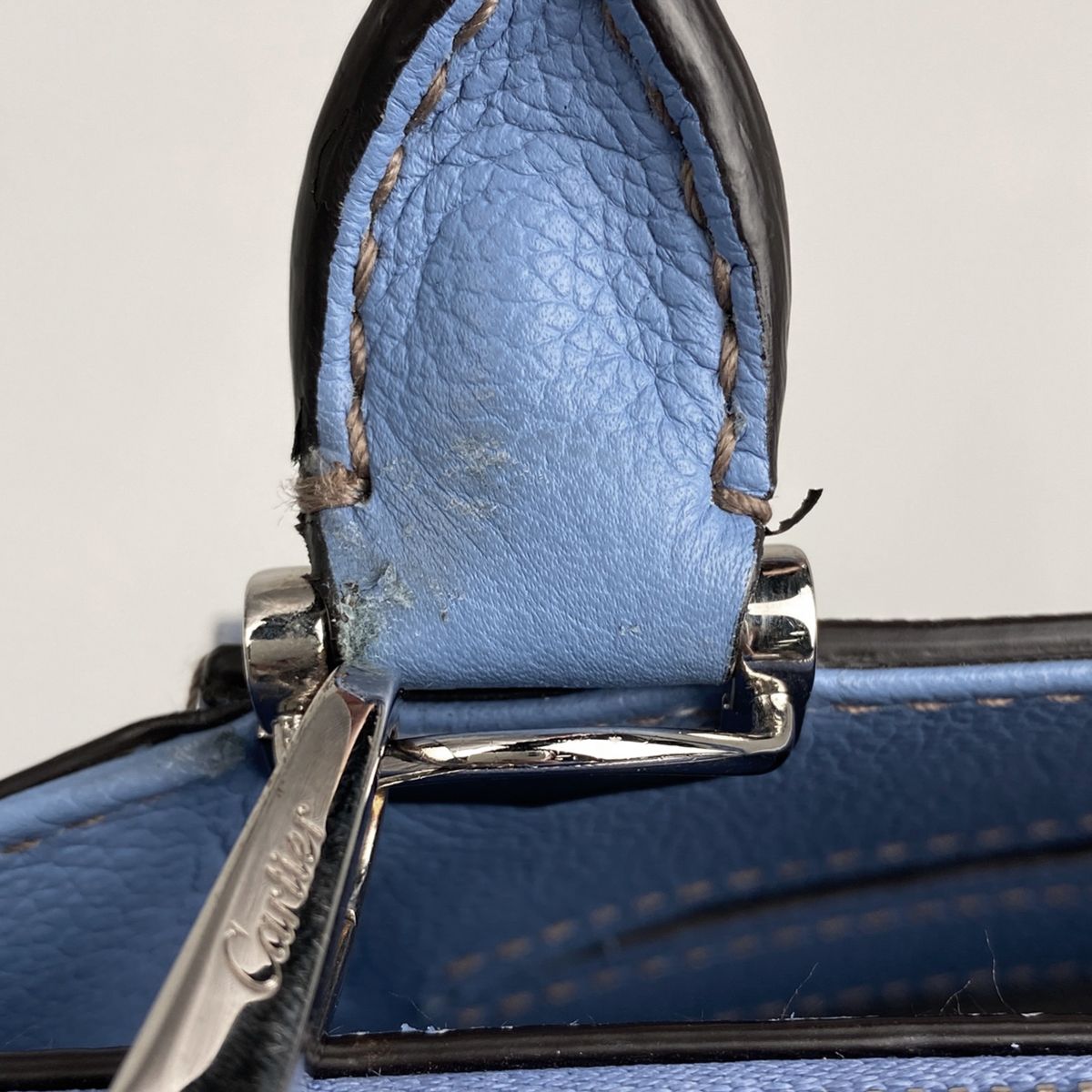 カルティエ CARTIER ロゴ ハンドバッグ Cドゥ カルティエ 2WAY