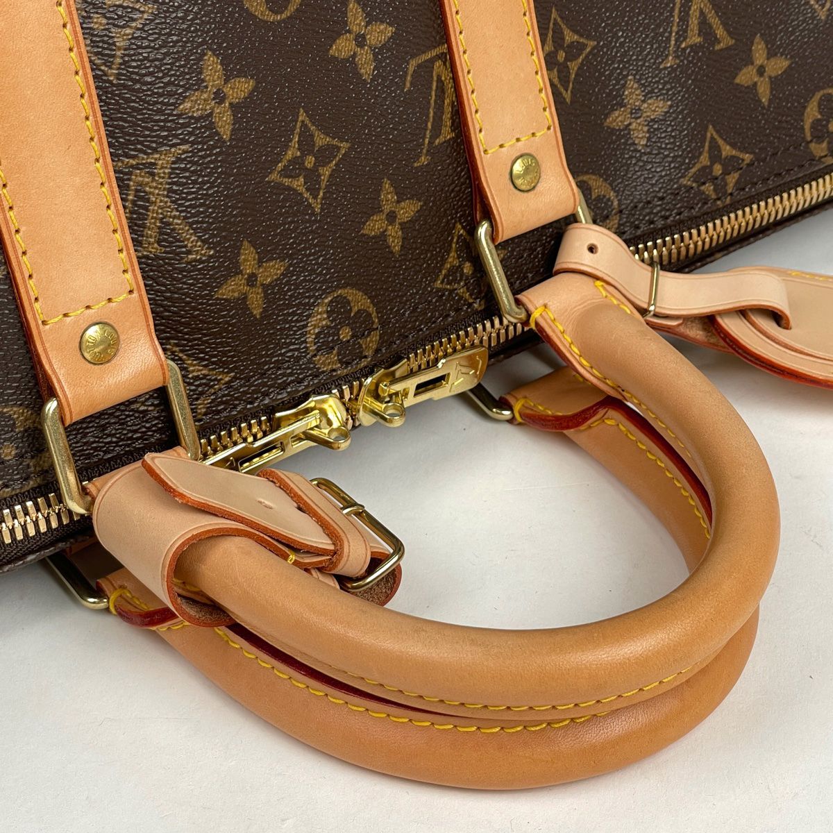 Louis Vuitton ボストンバッグ ブラウンキーポル45 LOUIS VUITTON ボストンバッグキーポル45 モノグラム