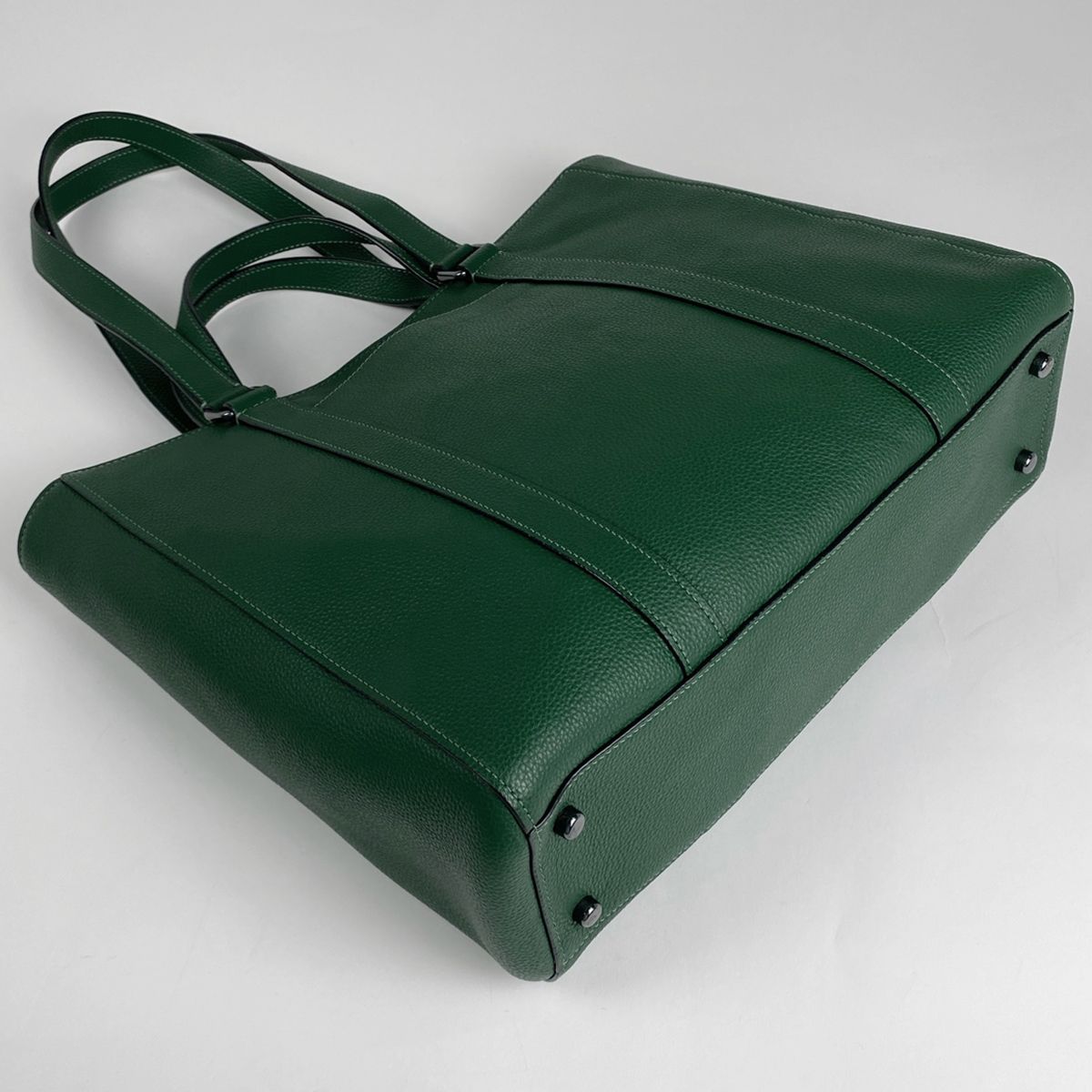 コーチ COACH ロゴ トートバッグ ショルダーバッグ 肩掛け ハンドバッグ トートバッグ レザー グリーン C8157 レディース