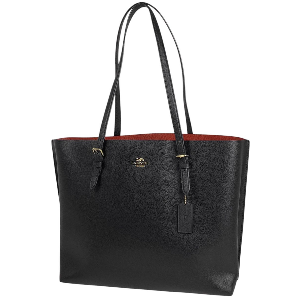 コーチ COACH ロゴ トートバッグ 肩掛け モリー トートバッグ レザー ブラック 1671 レディース