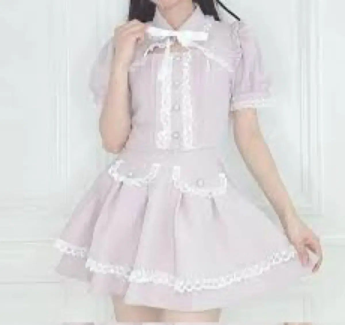 ハニーシナモン レース フリル セットアップ 量産型 地雷系 日本ブランド ガールズ リズリサ ロジータ