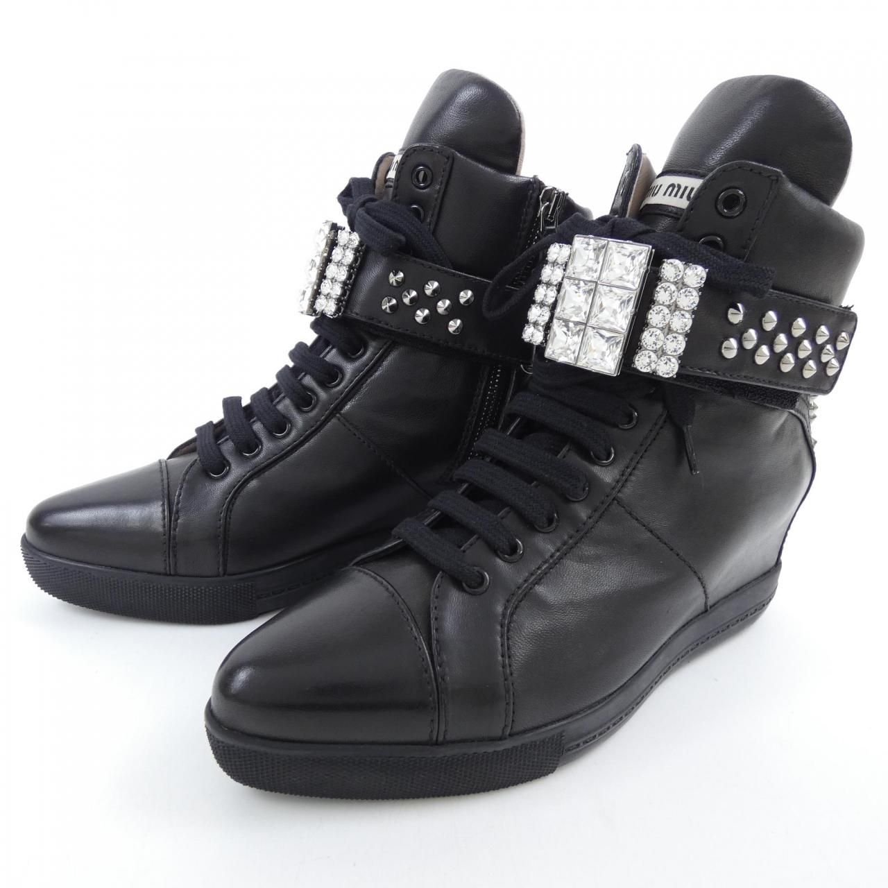  ミュウミュウ MIU スニーカー スニーカー 靴