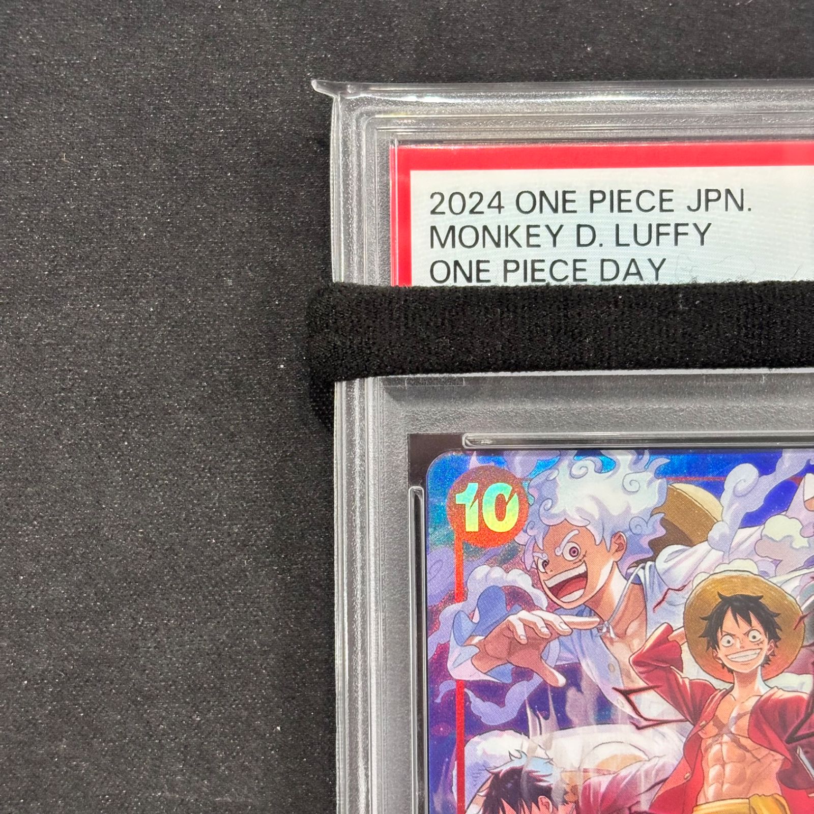 ワンピースカード PSA 10 モンキー D ルフィ プロモ ST 006 A 002