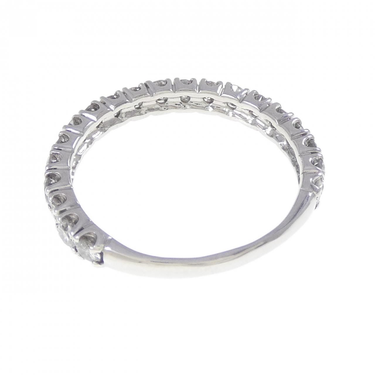 ダイヤモンドリングpt850 Pt850 プラチナ リング サファイア 0.82ct ダイヤモンド 0.10ct