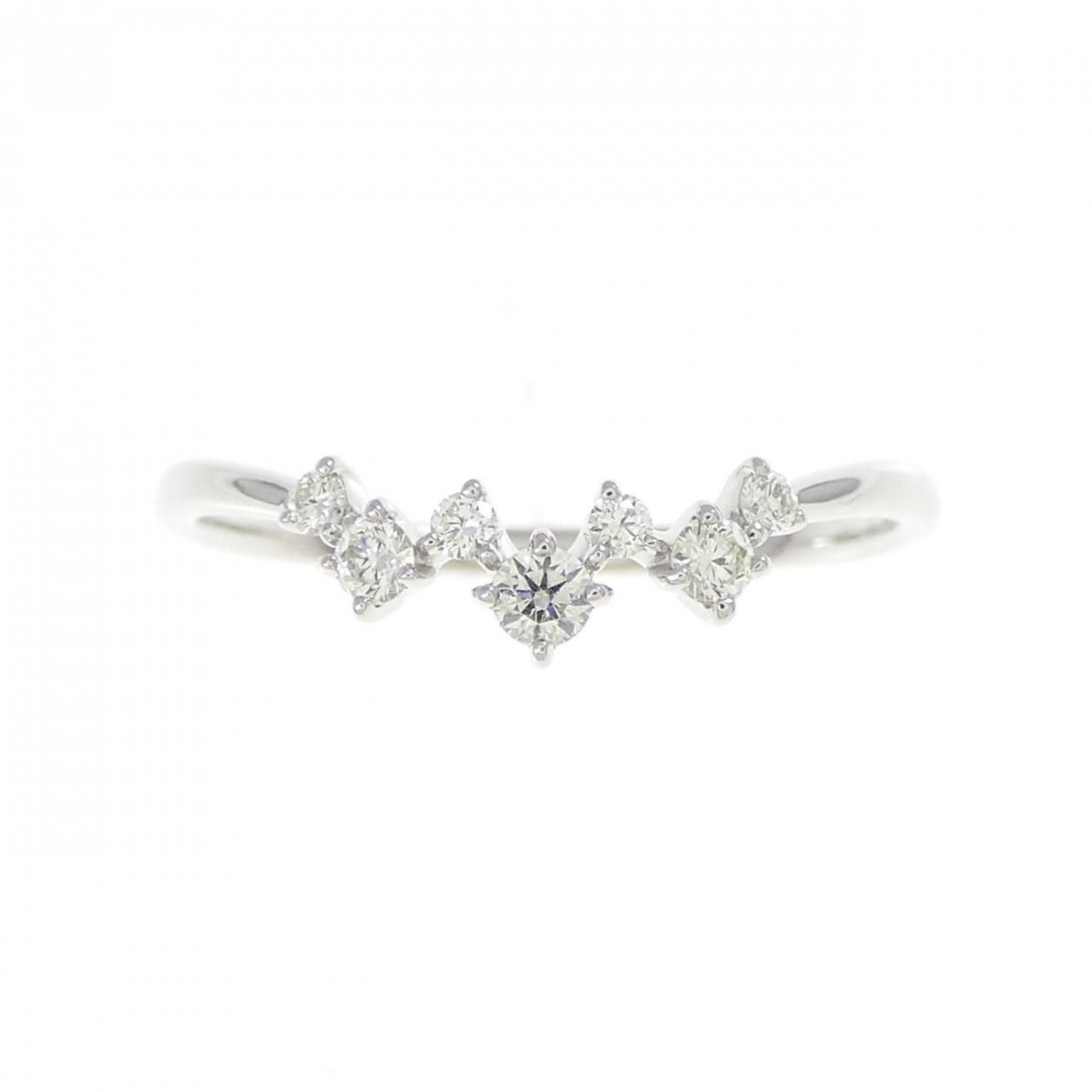 PT950 ダイヤモンド リング 0.11CT 新品 希少 Pt950 ハートシェイプ