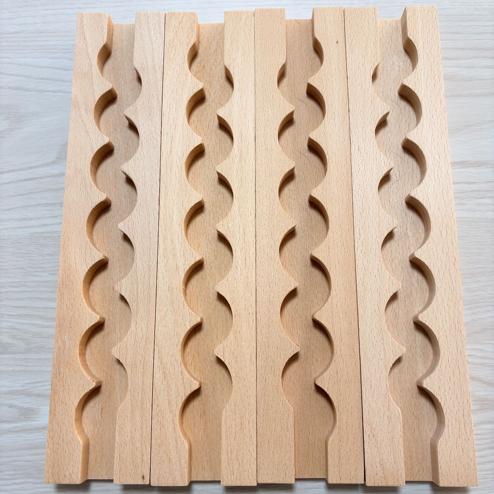 4個セット】ビー玉転がし くねくねスロープ ピタゴラスイッチ 知育玩具