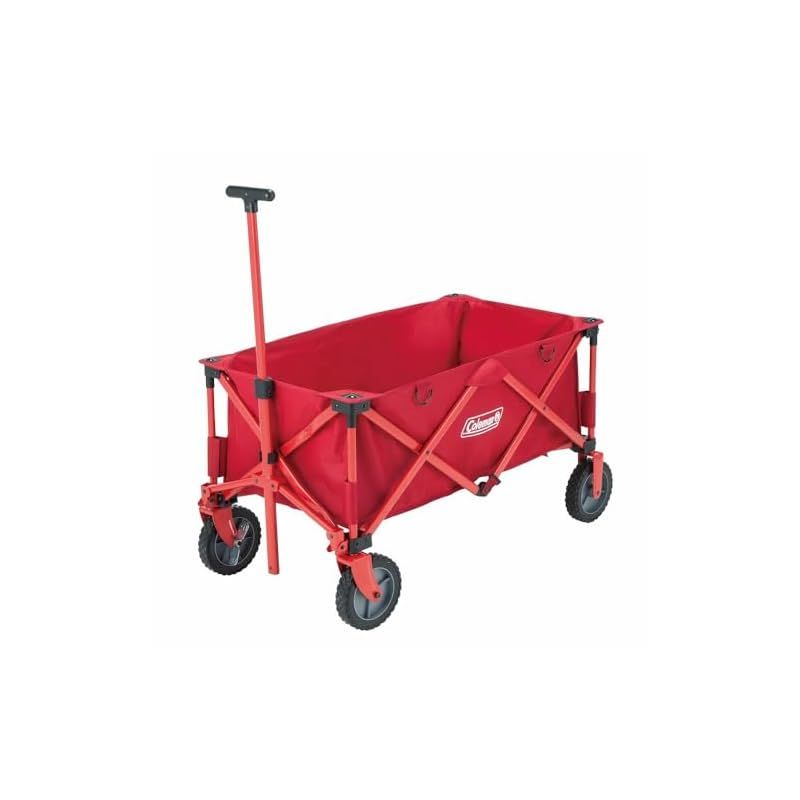 Coleman コールマン キャリーカート アウトドアワゴン 耐荷重約100kg ストッパー付 コンパクト収納 1