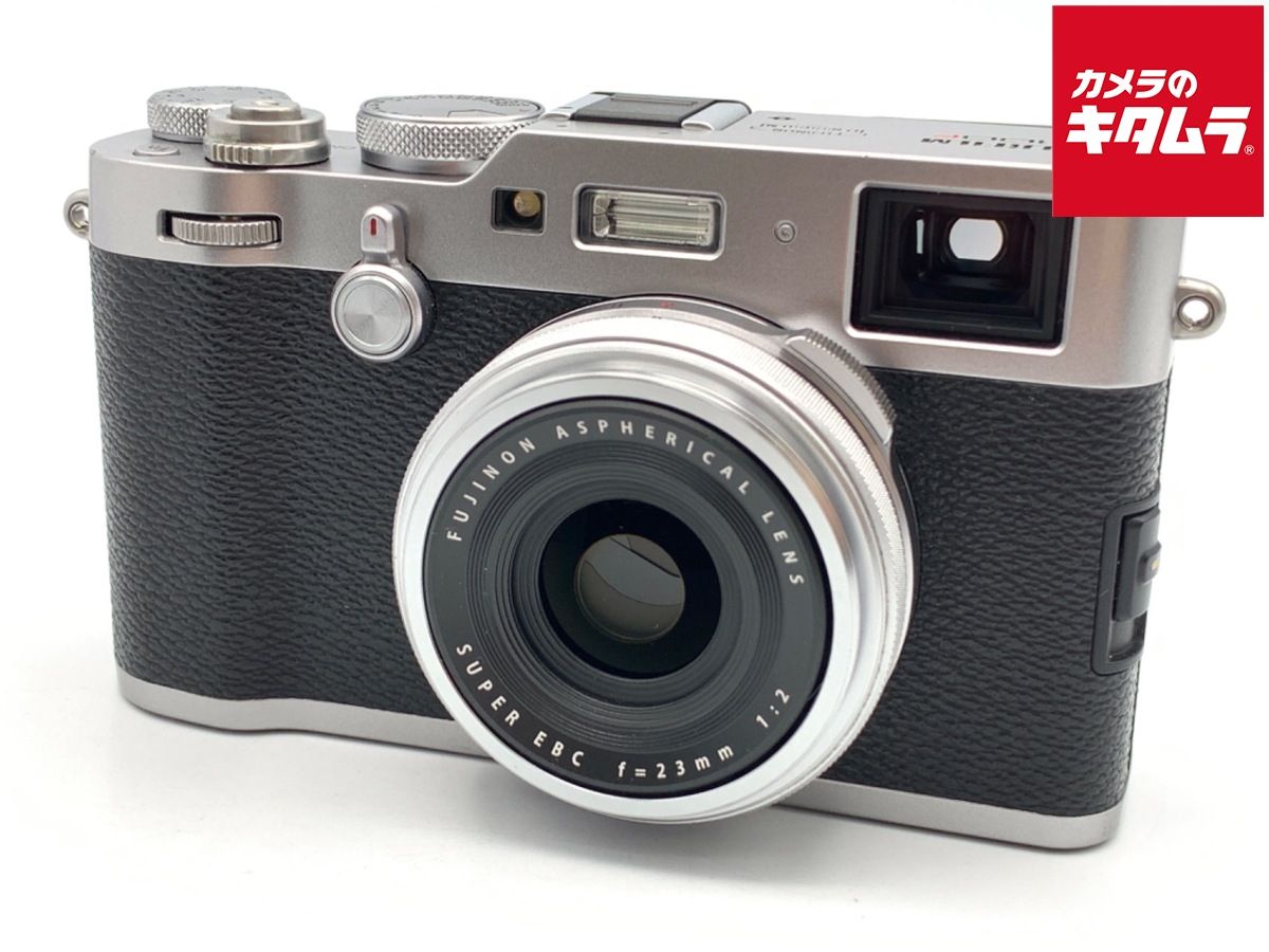 並品 フジフイルム X100F シルバー