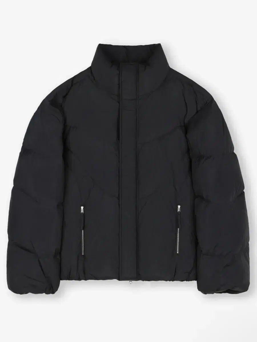 M ビースロー カーブ LINE ショート パファー ダウン パープル ダウン