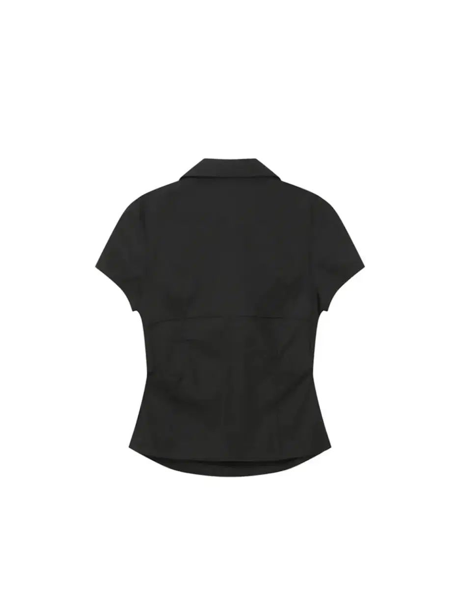 ミーキー ソウル Fitted cap sleeves shirts BLACK