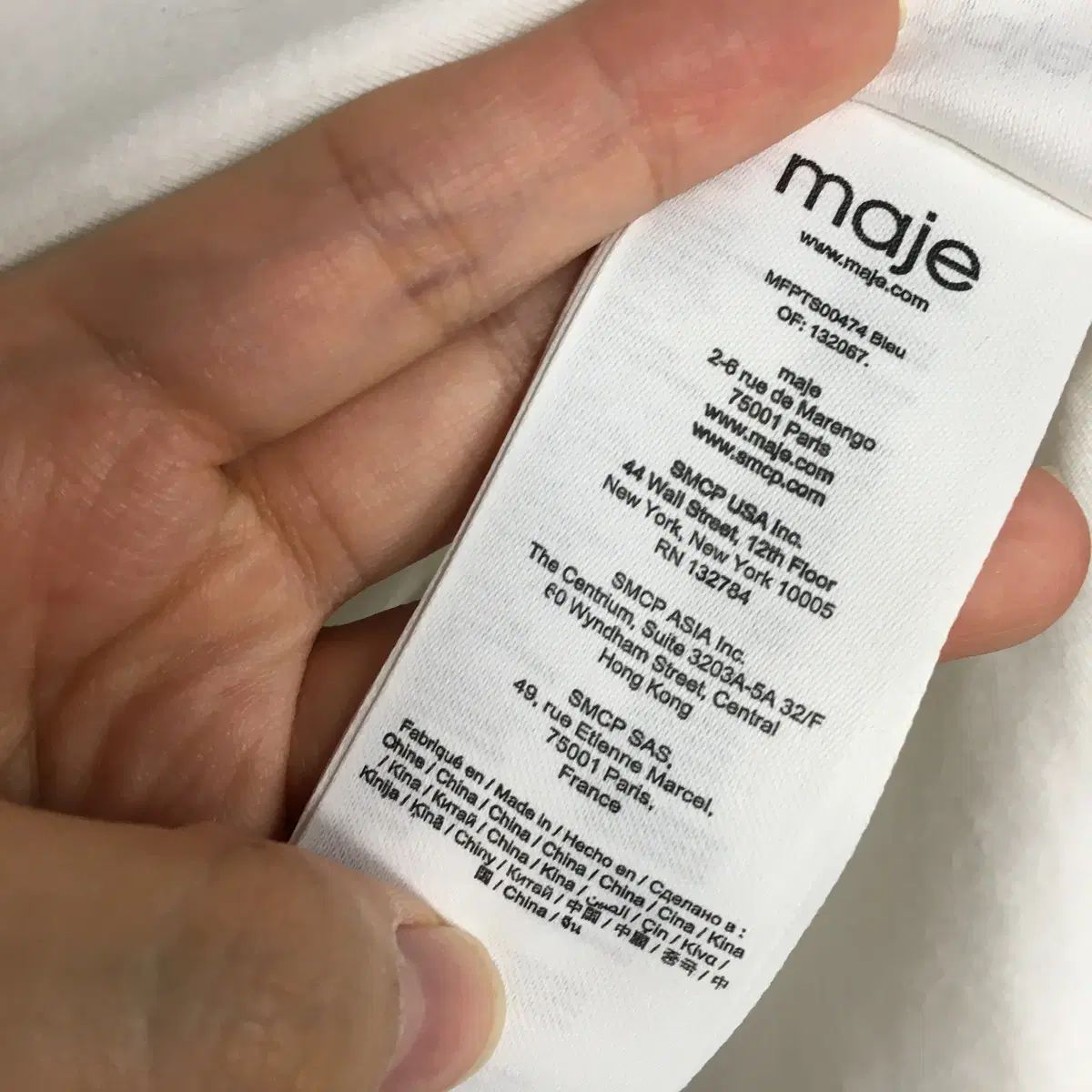 デニムカラ―半袖Tシャツ 1