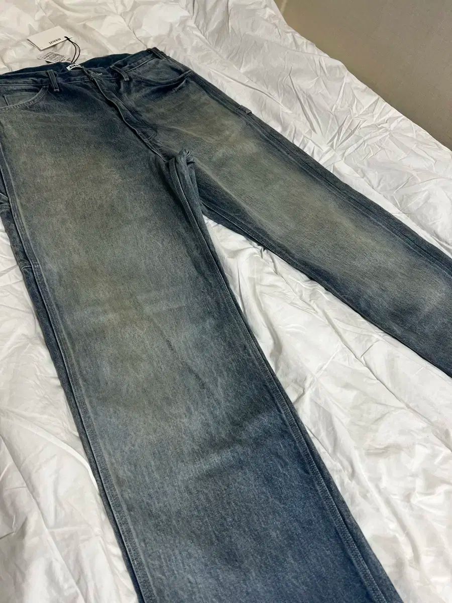 お見逃しなく！ オーラリー 24AW セルビッジ フェイディド ペインター 4サイズ トレンド品が満載！