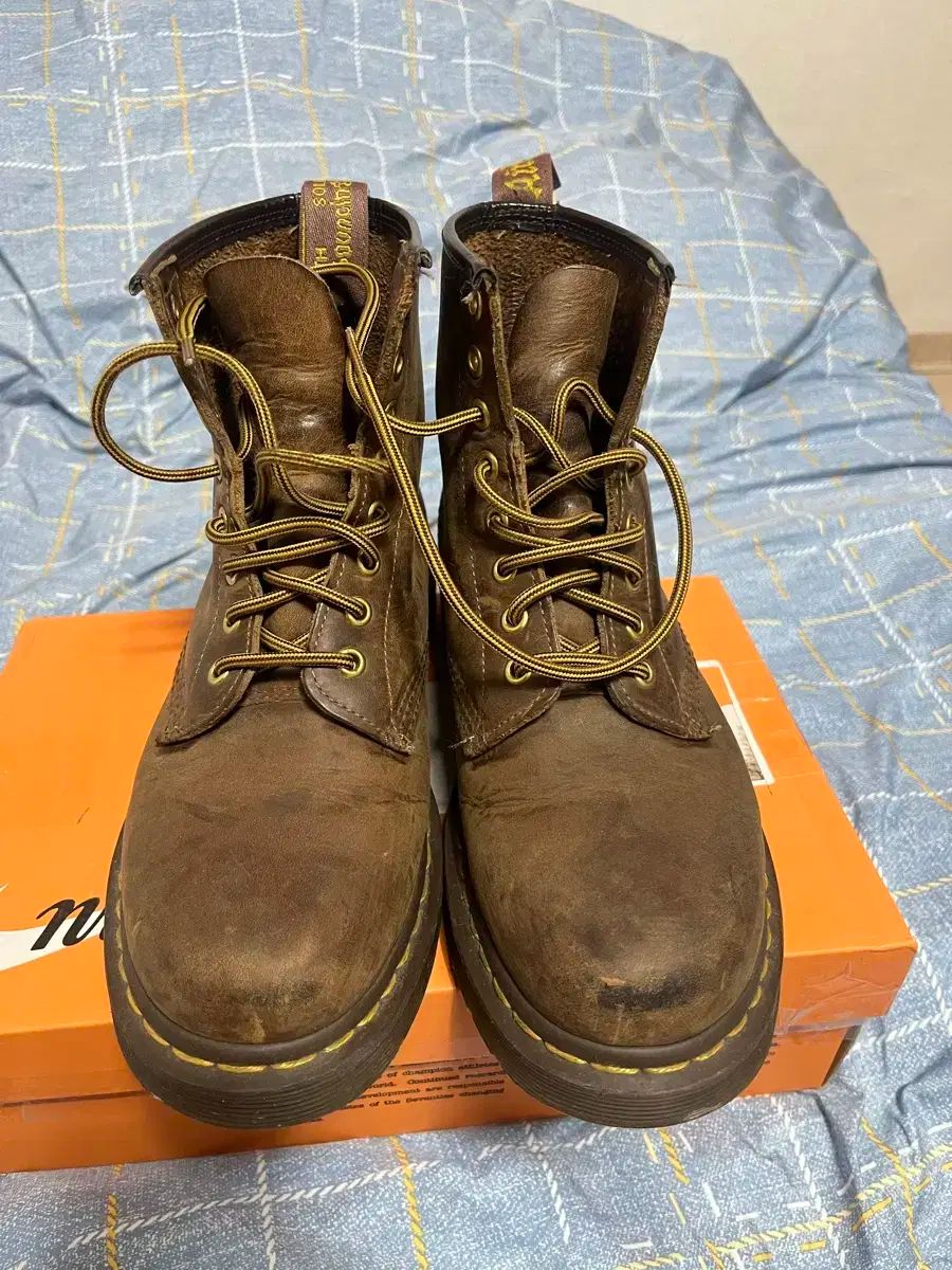 DR. MARTENS ドクターマーチン ブラウン ウォーカーブーツ 250