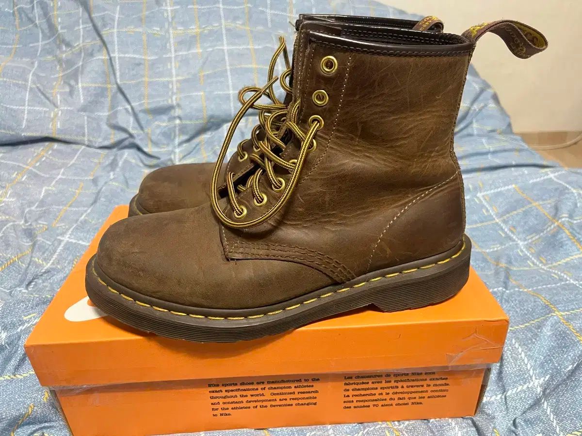 DR. MARTENS ドクターマーチン ブラウン ウォーカーブーツ 250